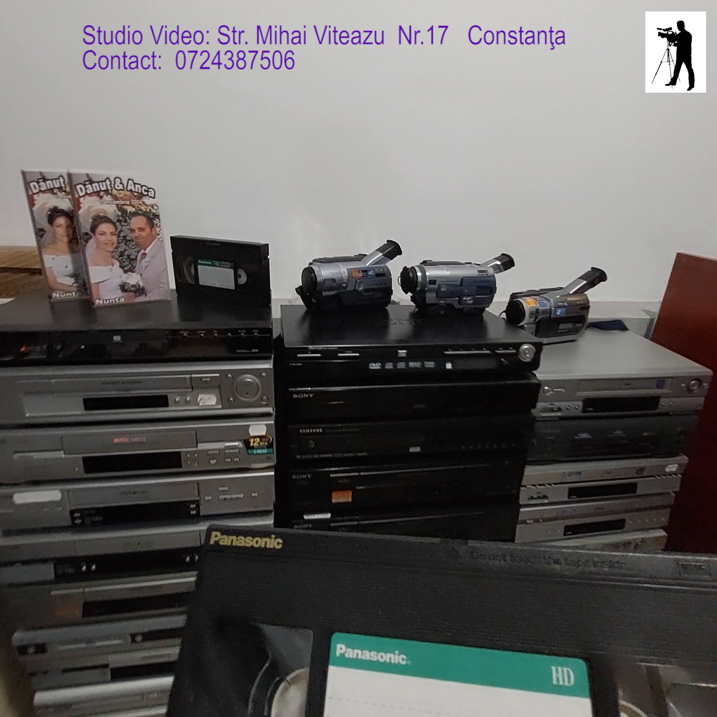 Transfer casete video pe stick în Constanța | Digitalizare video și audio